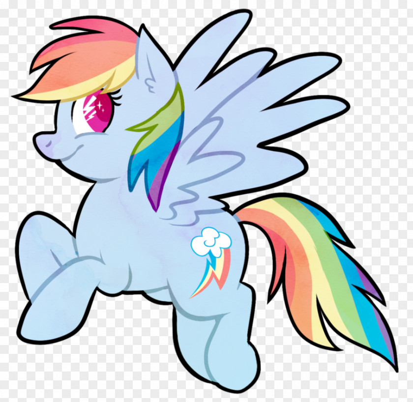 Horse Pony Rainbow Dash Art Clip PNG