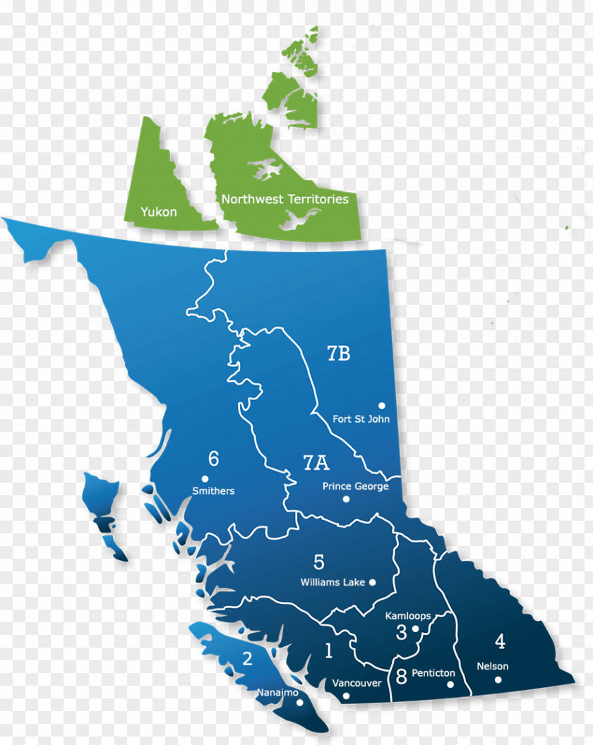 Map Vector United Kingdom Guide Outfitters Association Of British Columbia PNG