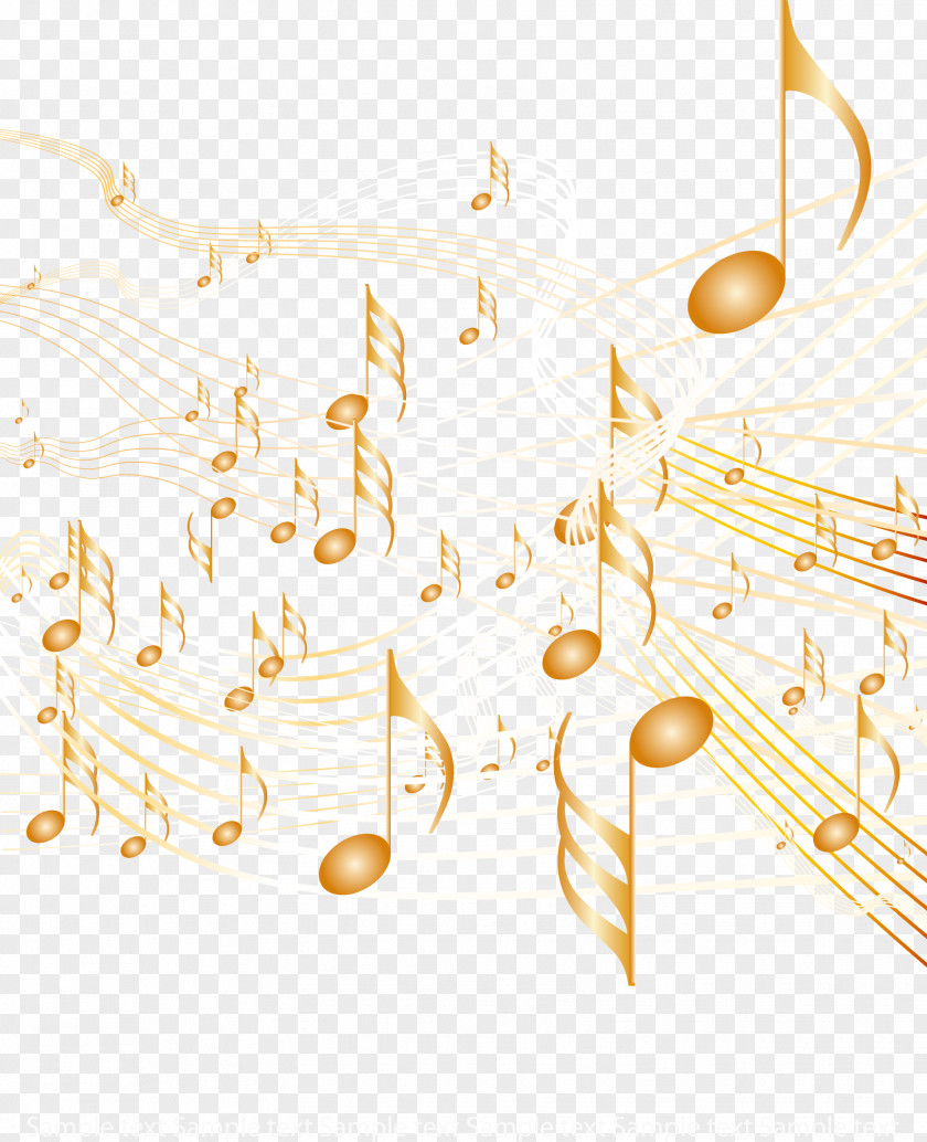 Musical Note PNG note, Happy music notes material, note illustration clipart PNG