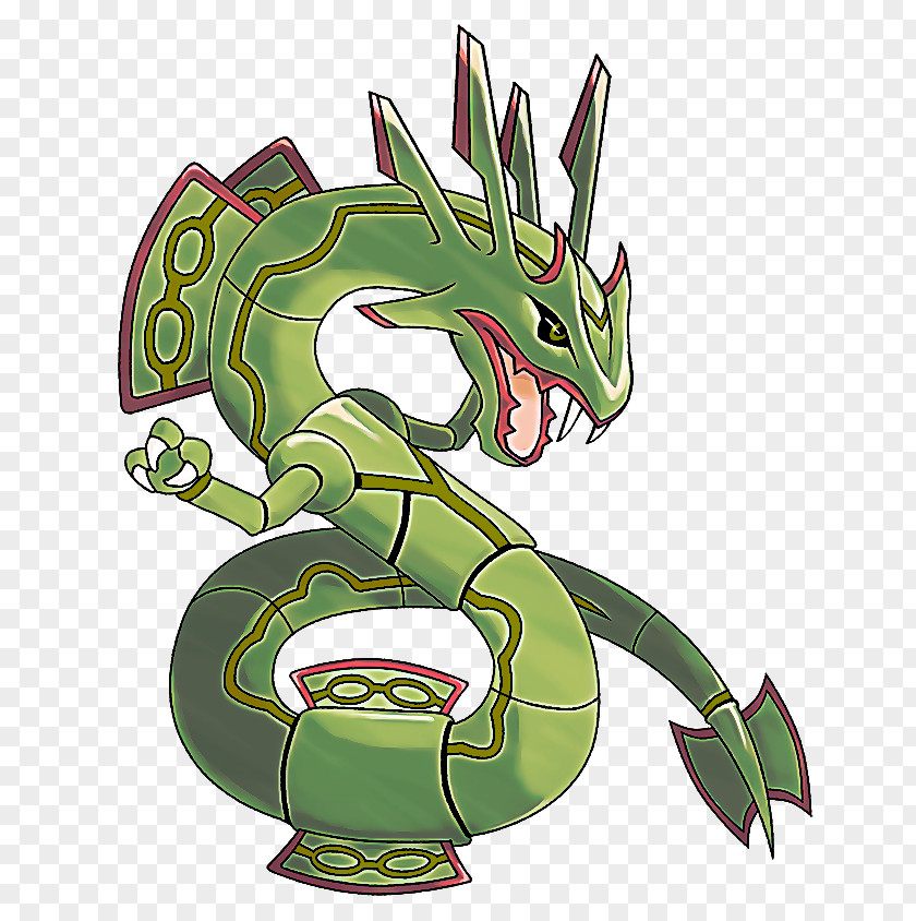 Mythical Creature Green Dragon PNG
