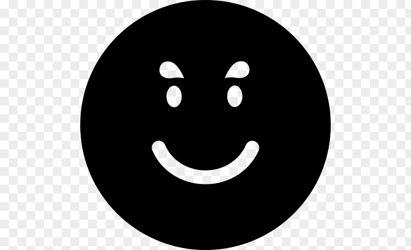 Smiley Face Black Emoticon Vector Graphics PNG