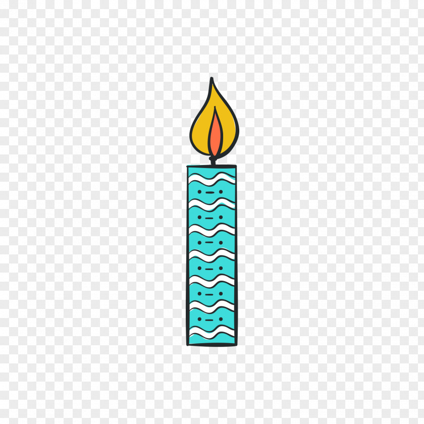 White And Blue Birthday Candles Candle PNG