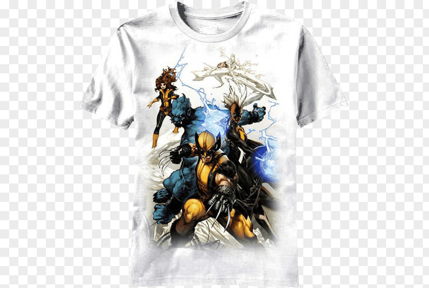 Beast X Men Storm Cyclops Emma Frost T-shirt PNG