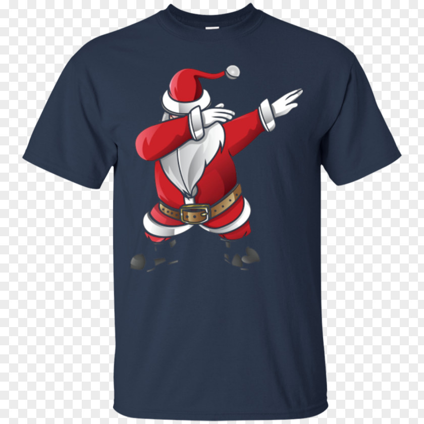 Dabbing Santa T-shirt Hoodie Gildan Activewear Sweater PNG
