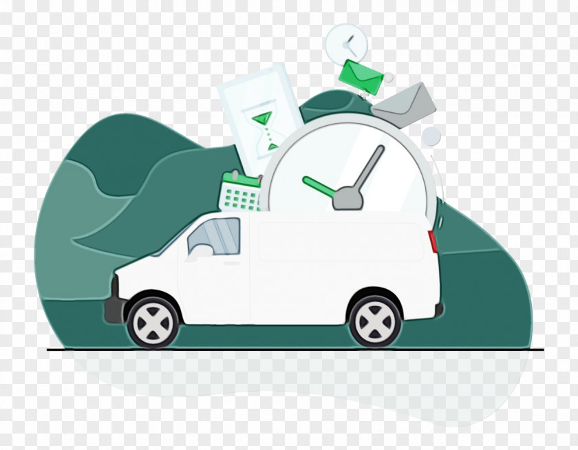 Green Transport Vehicle Car Door PNG