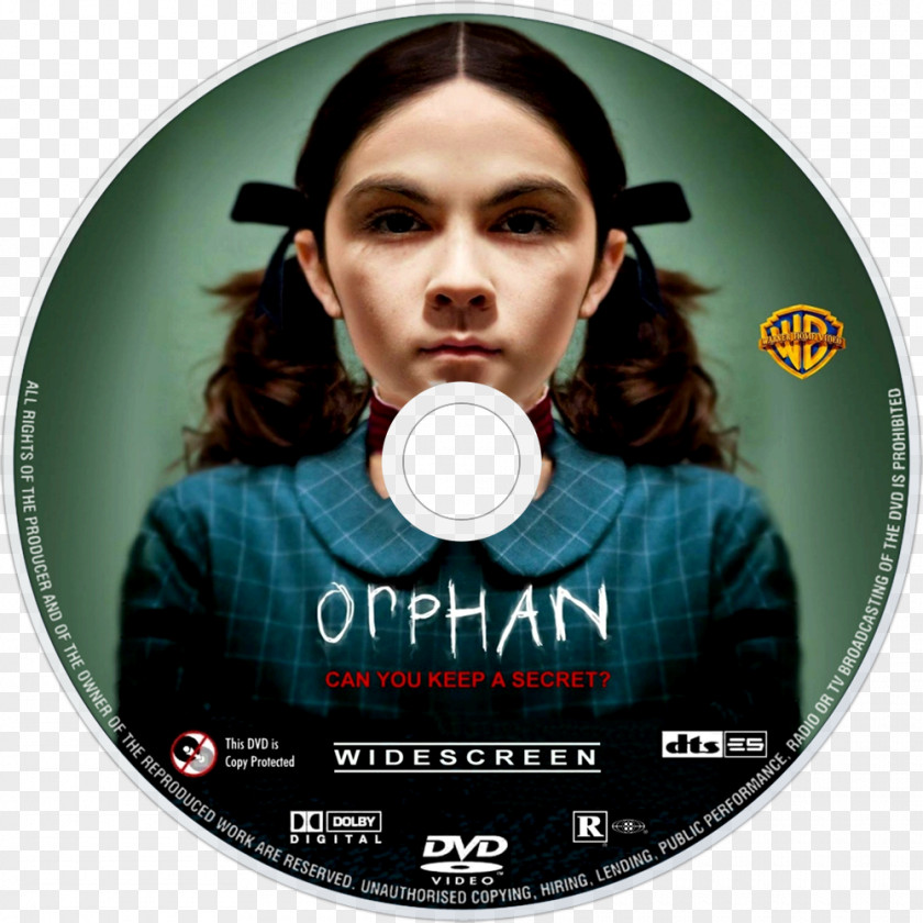 Horror Orphan Isabelle Fuhrman Film Poster PNG