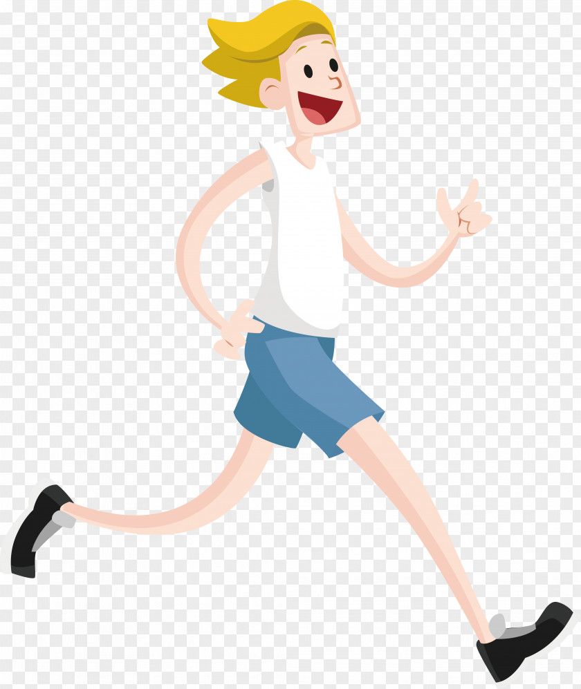 Running Man Cartoon Hotter'N Hell Hundred Illustration PNG
