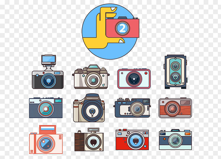 Camera Photography Adobe Illustrator Icon PNG