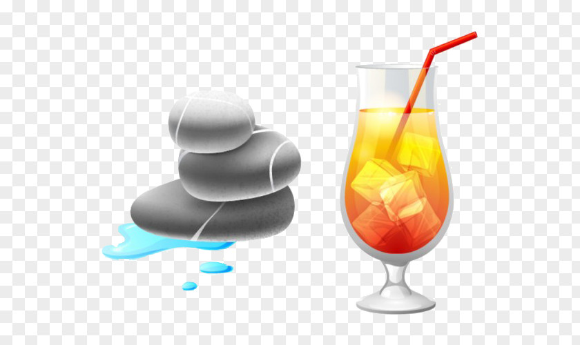 Cool Summer Drink Beer Cocktail Garnish Cup PNG