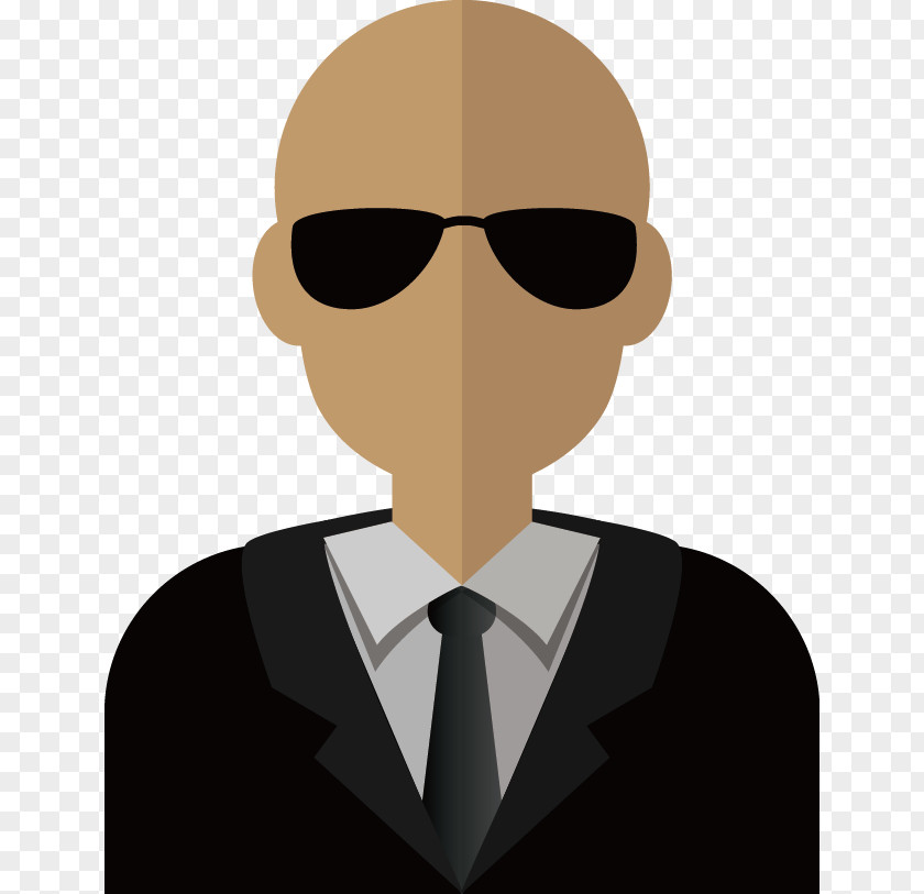 The Man Glasses Designer PNG