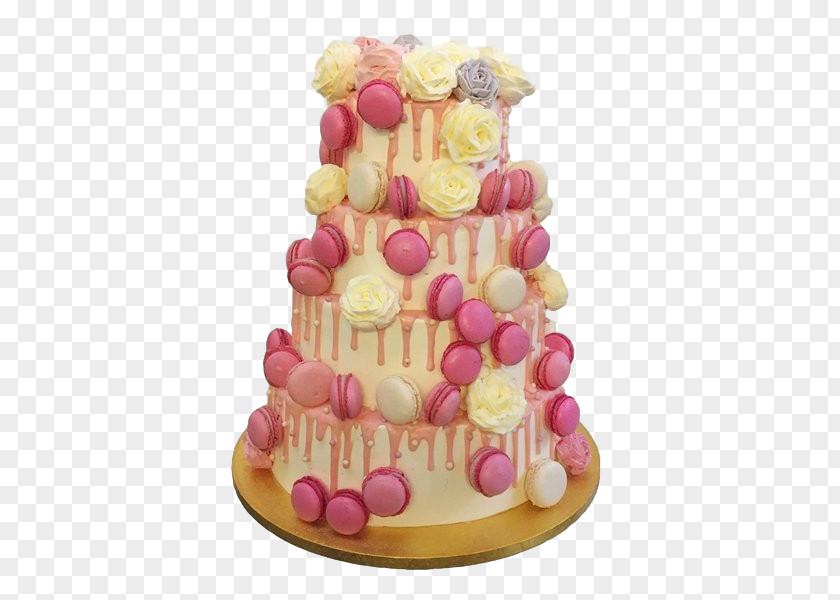 3 Tier Cake Wedding Macaroon Macaron Cupcake Torte PNG