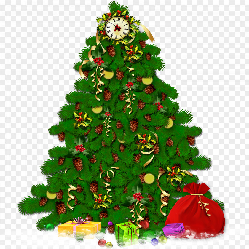 Christmas Tree Ornament Clip Art PNG