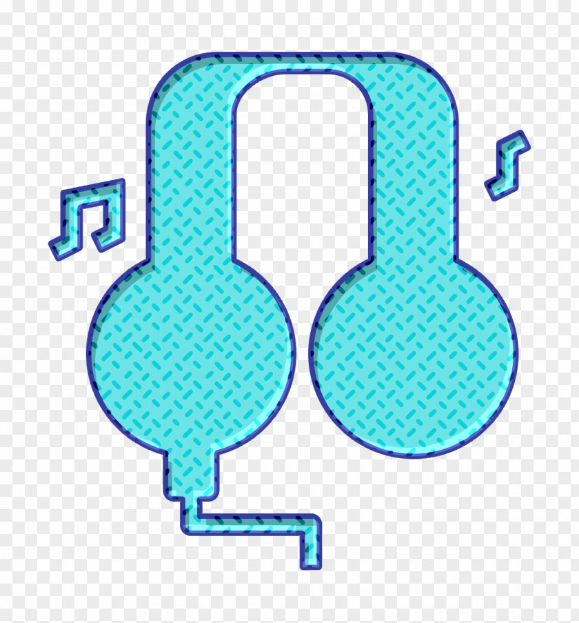 Music And Multimedia Icon Punk Rock Headphones PNG