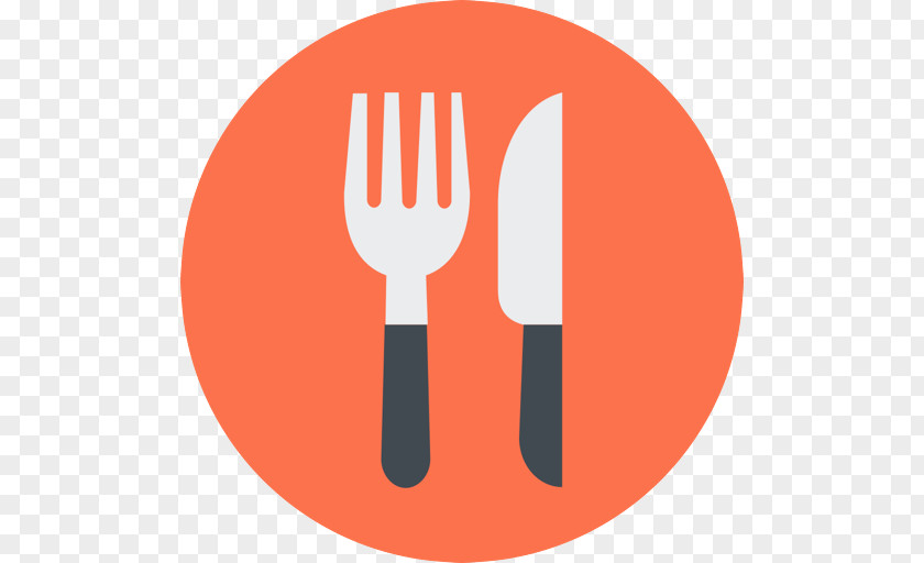 Spoon Hand Fork Cutlery Tableware Logo PNG