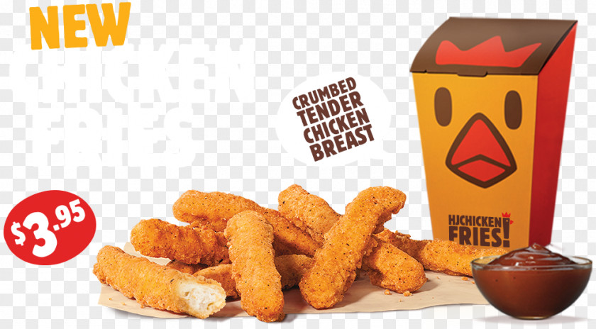 Burger King BK Chicken Fries Nugget Hamburger Whopper Fast Food PNG