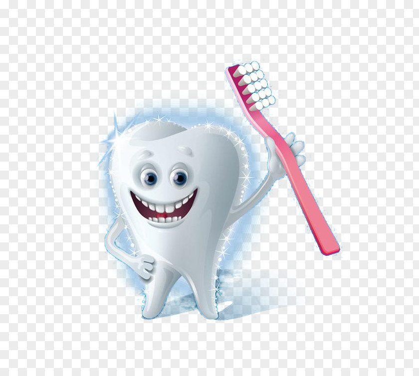 Cartoon Tooth Toothbrush Euclidean Vector Brushing PNG
