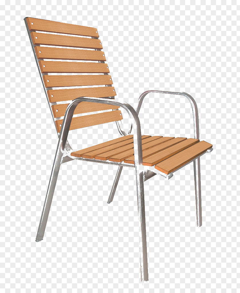 Chair Deckchair Wood Furniture PNG