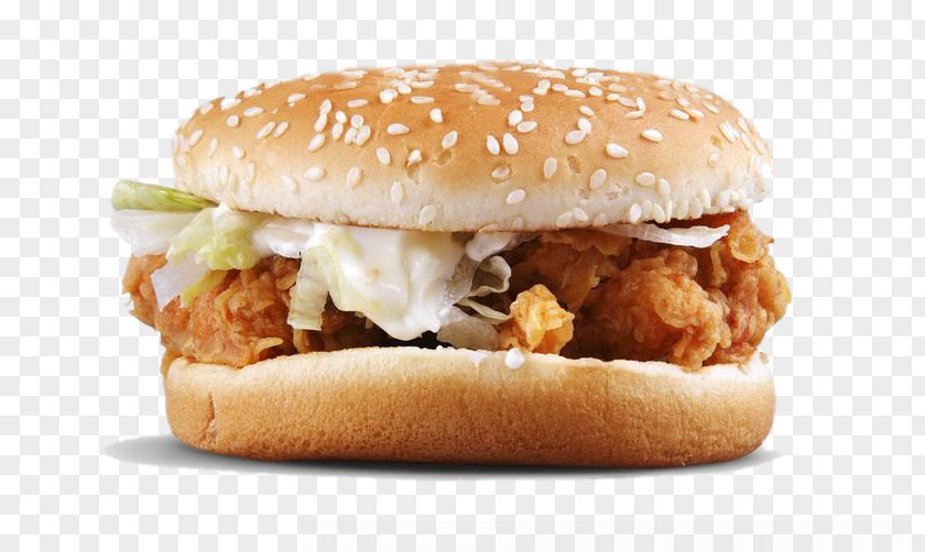 Chicken Burger Hamburger Fast Food French Fries Cheeseburger PNG