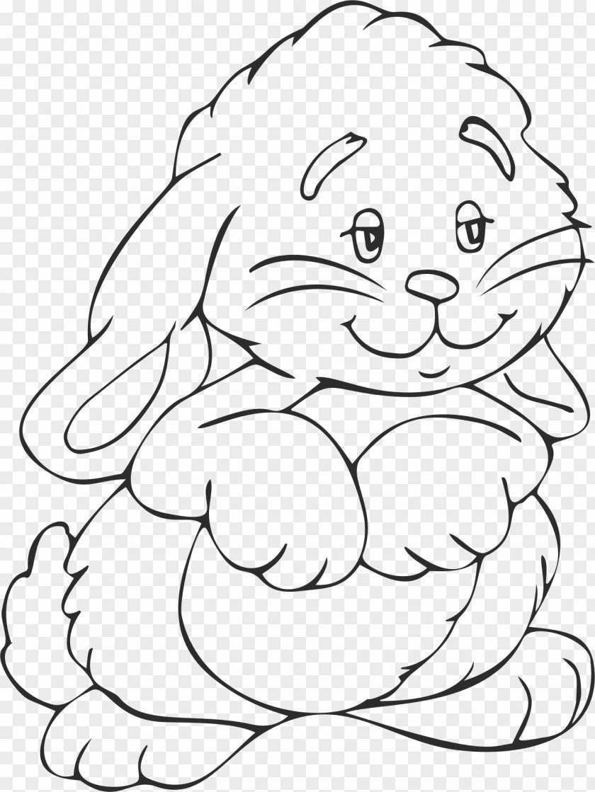 Child Coloring Book Easter Bunny Rabbit Adult PNG