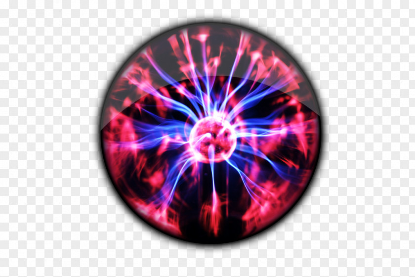 Lightning Ball Sphere Sprite PNG