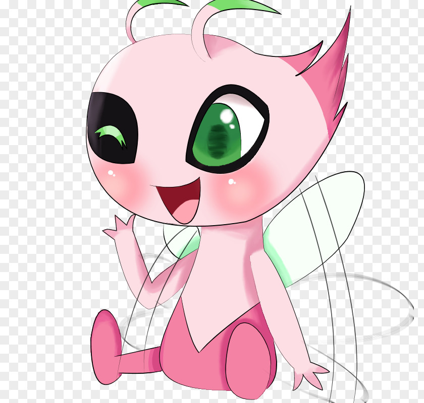 Shiny Celebi Whiskers Cat Cheek Illustration Clip Art PNG