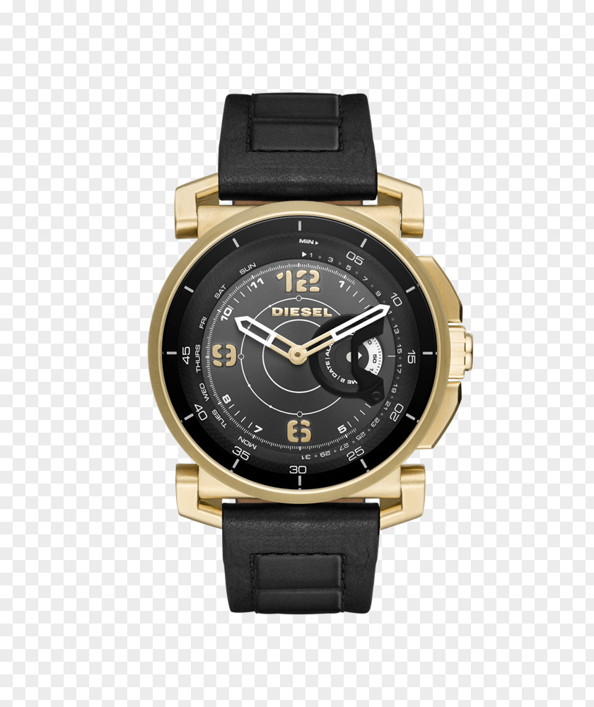 Smart Watch Smartwatch Diesel Amazon.com Leather PNG
