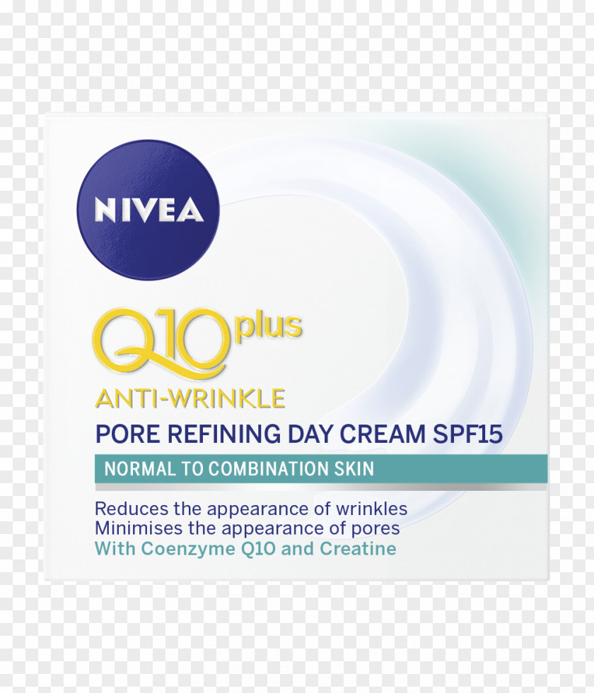 Face NIVEA Q10 Plus Anti-Wrinkle Day Cream Anti-aging Moisturizer PNG