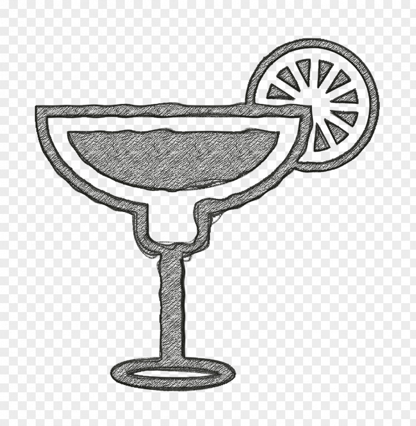 Food Icon Cocktail Drinks Set PNG