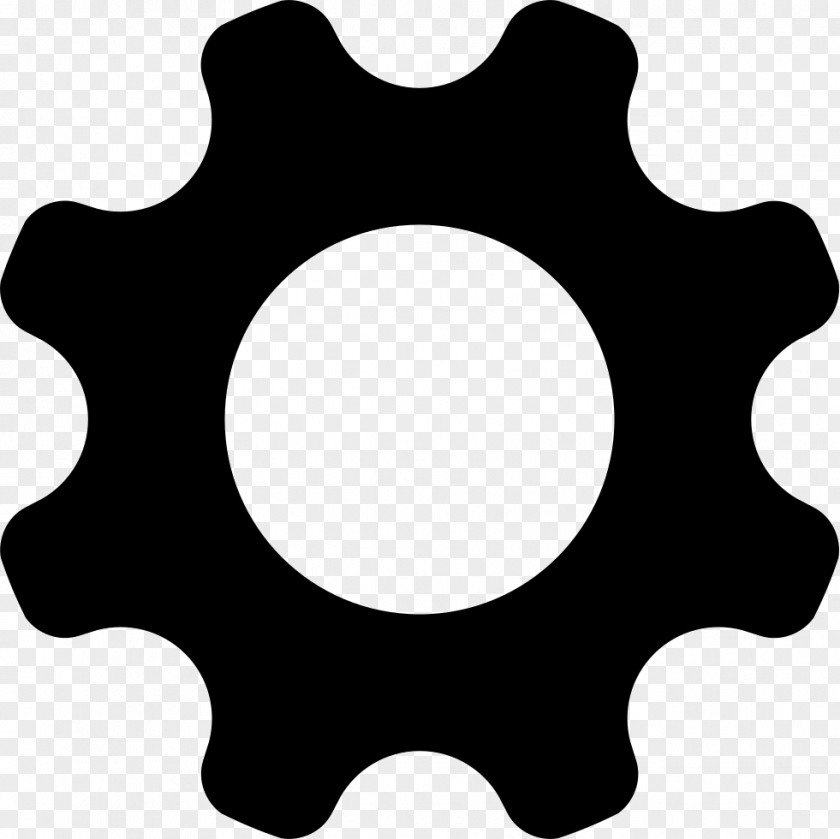 Gear Font Awesome Clip Art PNG