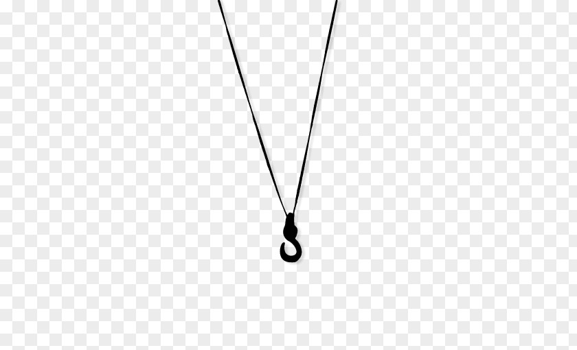 M Jewellery Locket Necklace Black & White PNG