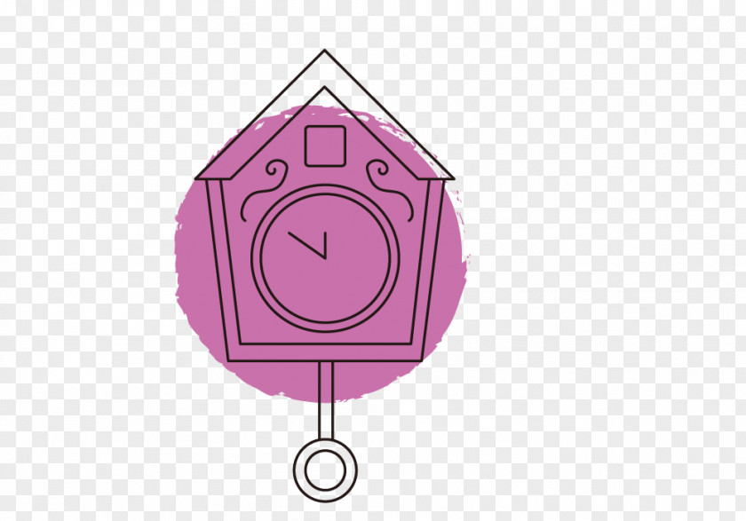 Small House Vector Shape Alarm Clock Euclidean Icon PNG