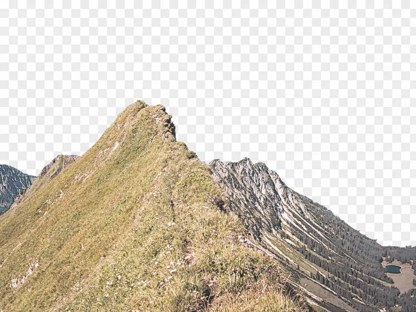 Terrain Summit Mountainous Landforms Mountain Ridge Hill Rock PNG