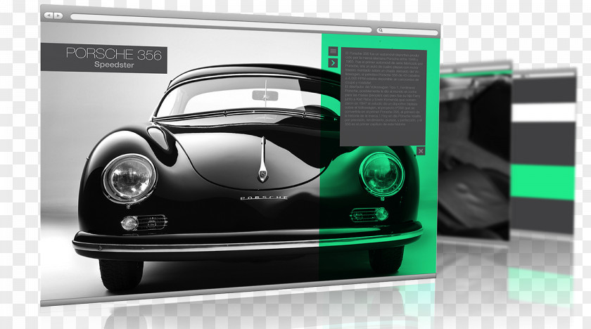 Car Compact Porsche 356 911 PNG