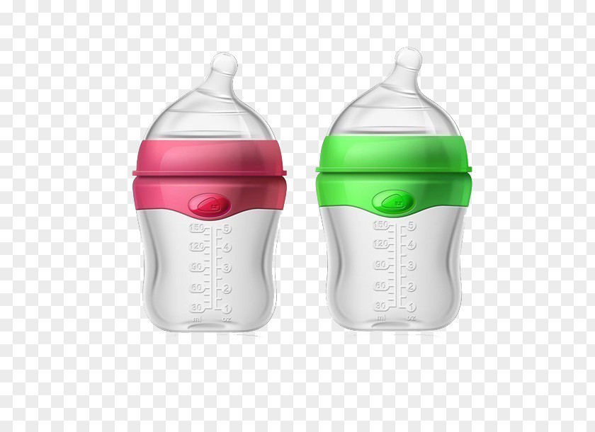 Cute Little Baby Bottles Bottle Infant Plastic PNG