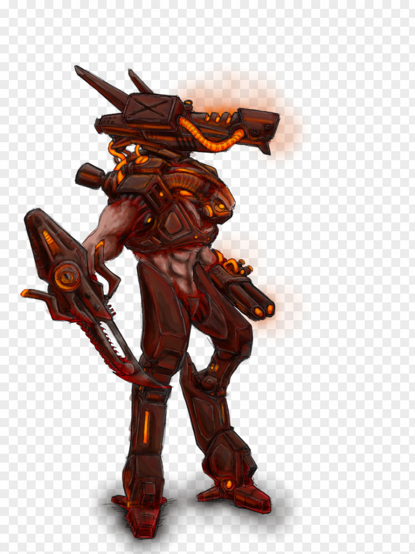 Cybo Strogg Quake Mixer Cyborg Art PNG