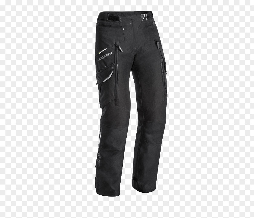Jeans Denim Pocket Pants Black M PNG