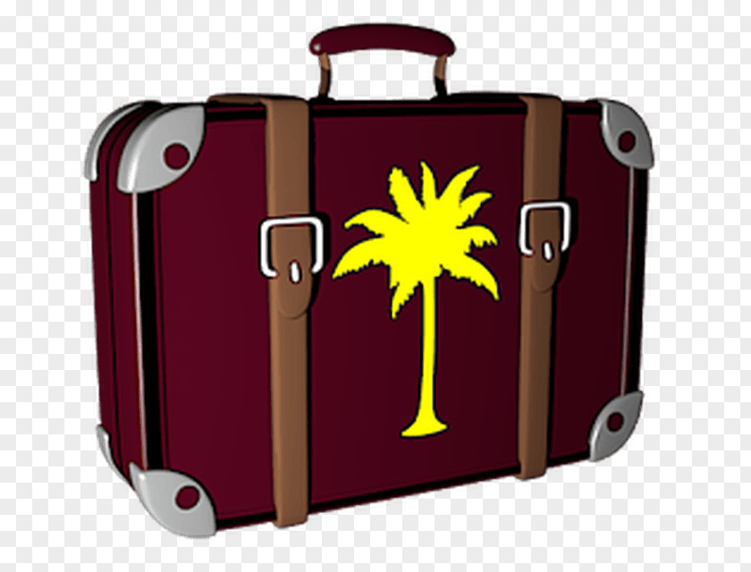 Luggage And Bags Yellow Plastic Bag Background PNG