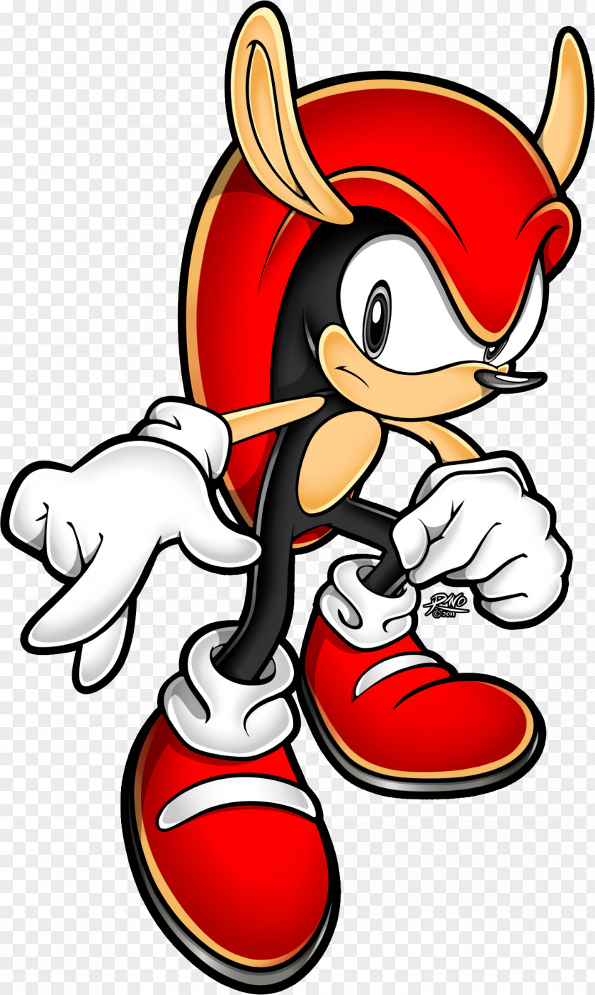 Sonic The Hedgehog Mighty Armadillo Espio Chameleon Shadow PNG
