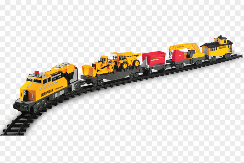 Toy-train Caterpillar Inc. Toy Trains & Train Sets Rail Transport Track PNG