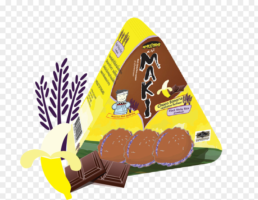 ิbanana] Cavendish Banana Food Cuisine Glutinous Rice PNG