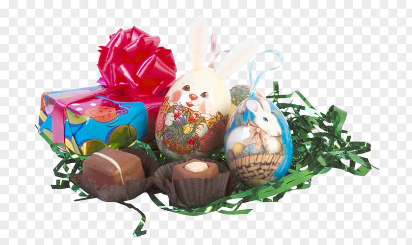 Chocolate Bunny Toy Easter Gift PNG