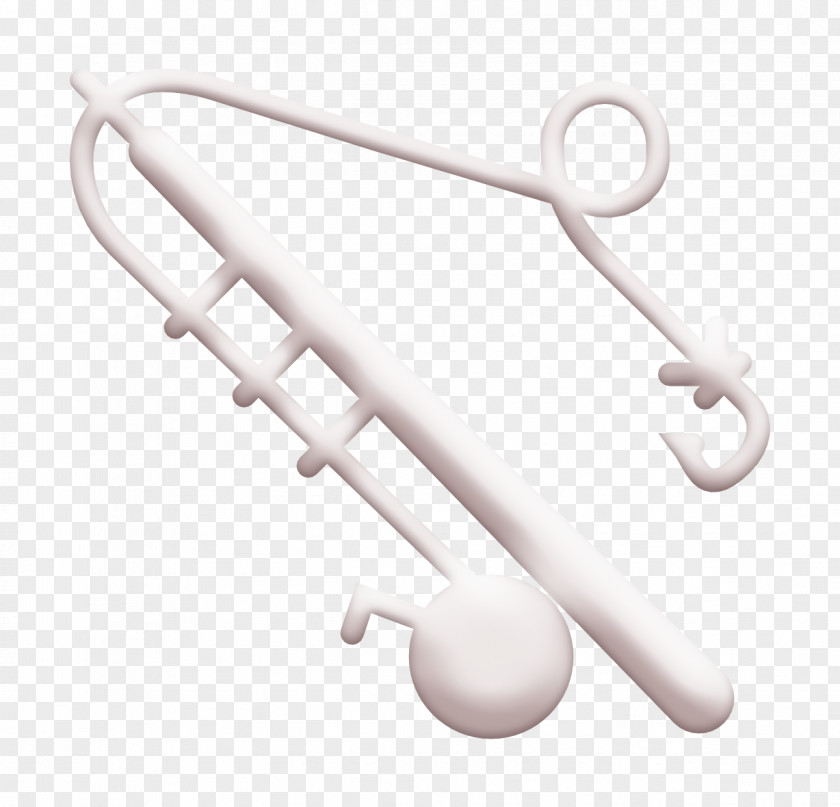 Outdoors Icon Fishing Rod Fish PNG
