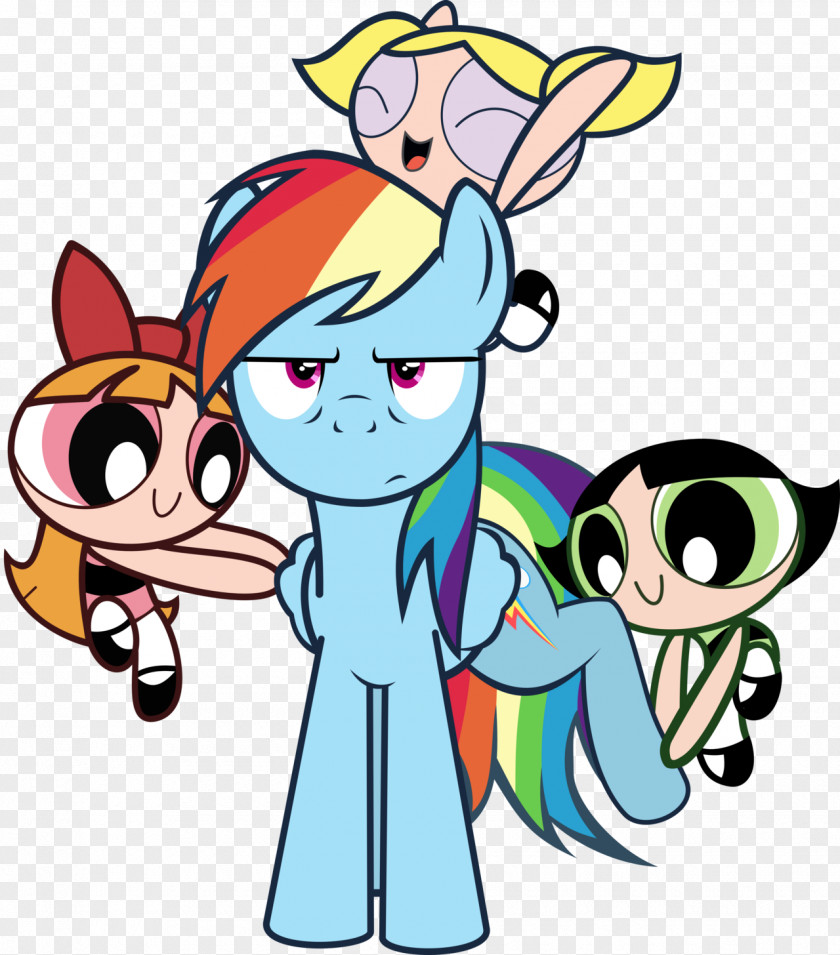 Powerpuff Girls Rainbow Dash Twilight Sparkle Pony Rarity Pinkie Pie PNG