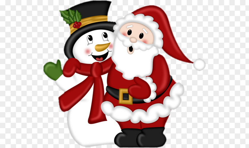 Santa Claus Christmas Snowman Clip Art PNG