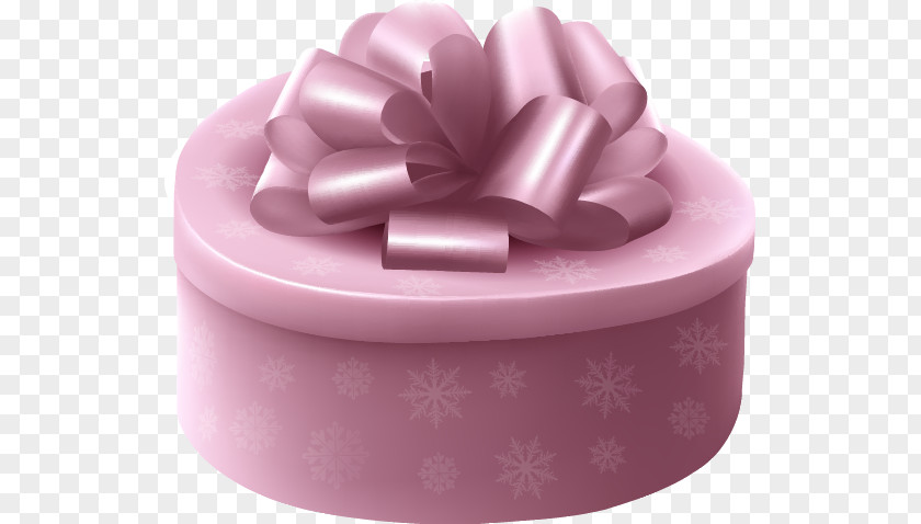 Exquisite Holiday Gift Box Packaging Pink PNG