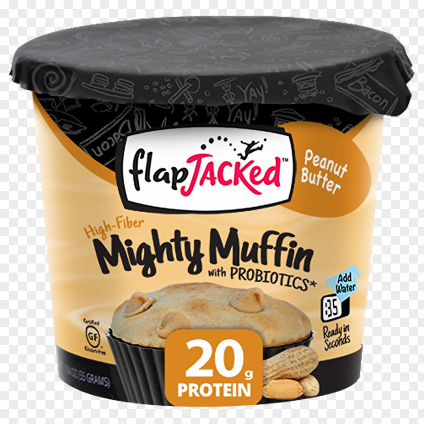 Peanut Butter Muffins American FlapJacked Mighty Muffin Pancake PNG
