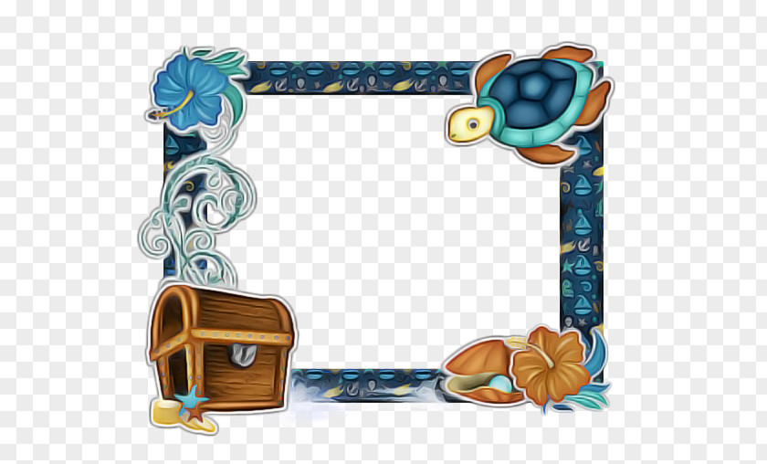 Picture Frame Centerblog Watercolor Background PNG