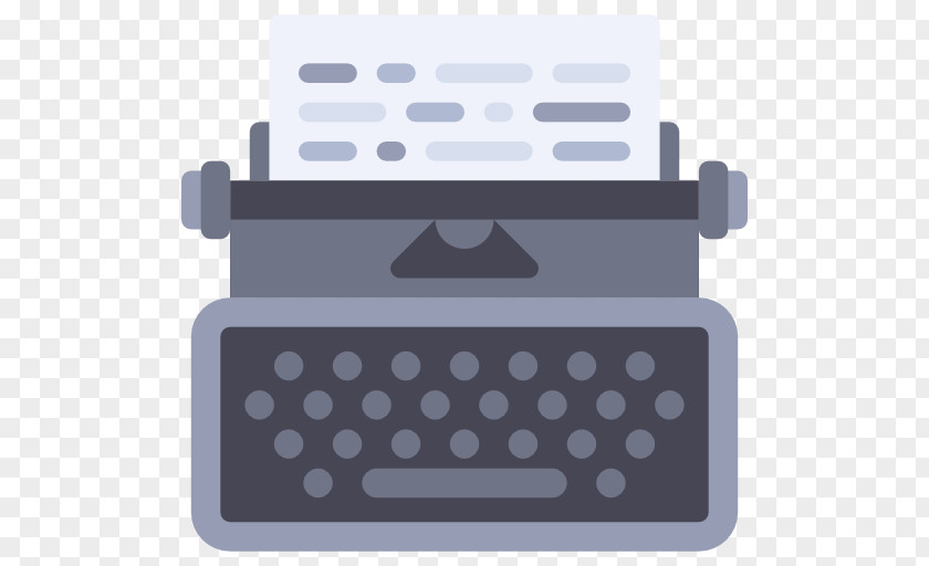 An Old Printer Typewriter Icon PNG