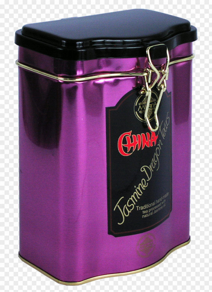 Fresh Jasmine Tea Metal Lid Packaging And Labeling PNG