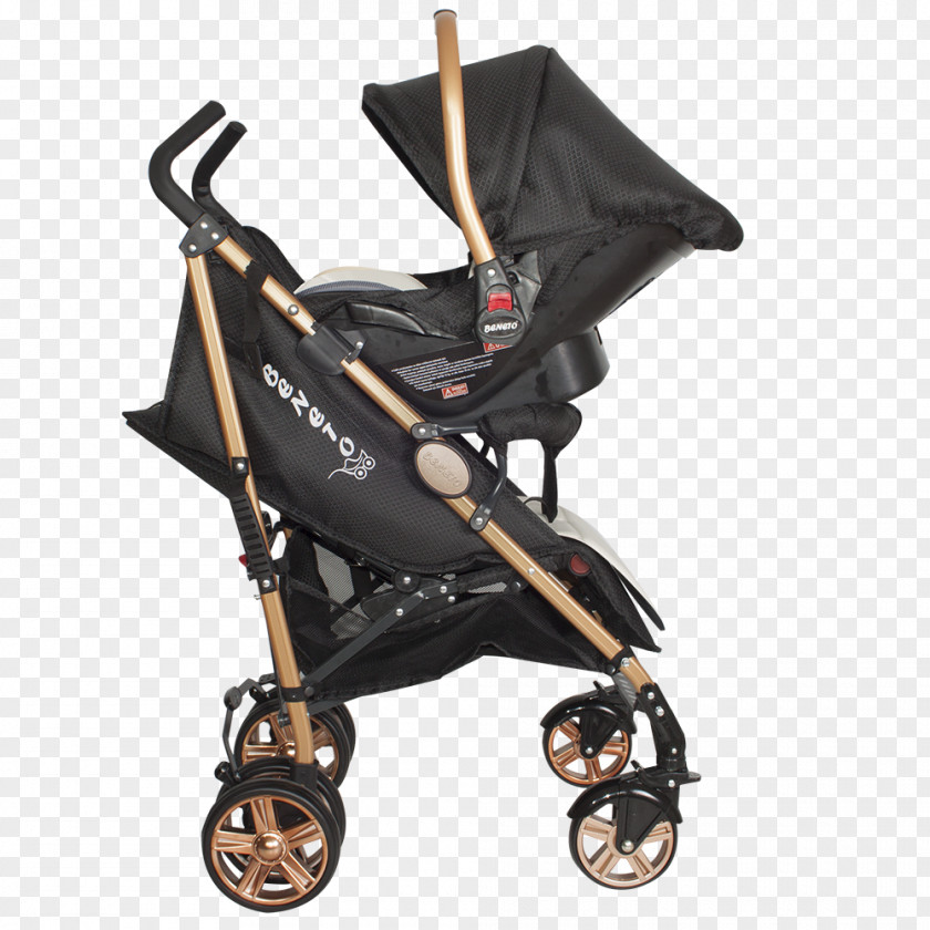 Lines Gold Baby Transport Infant Strollers Childbirth BENETO BT-510 Black-Line PNG